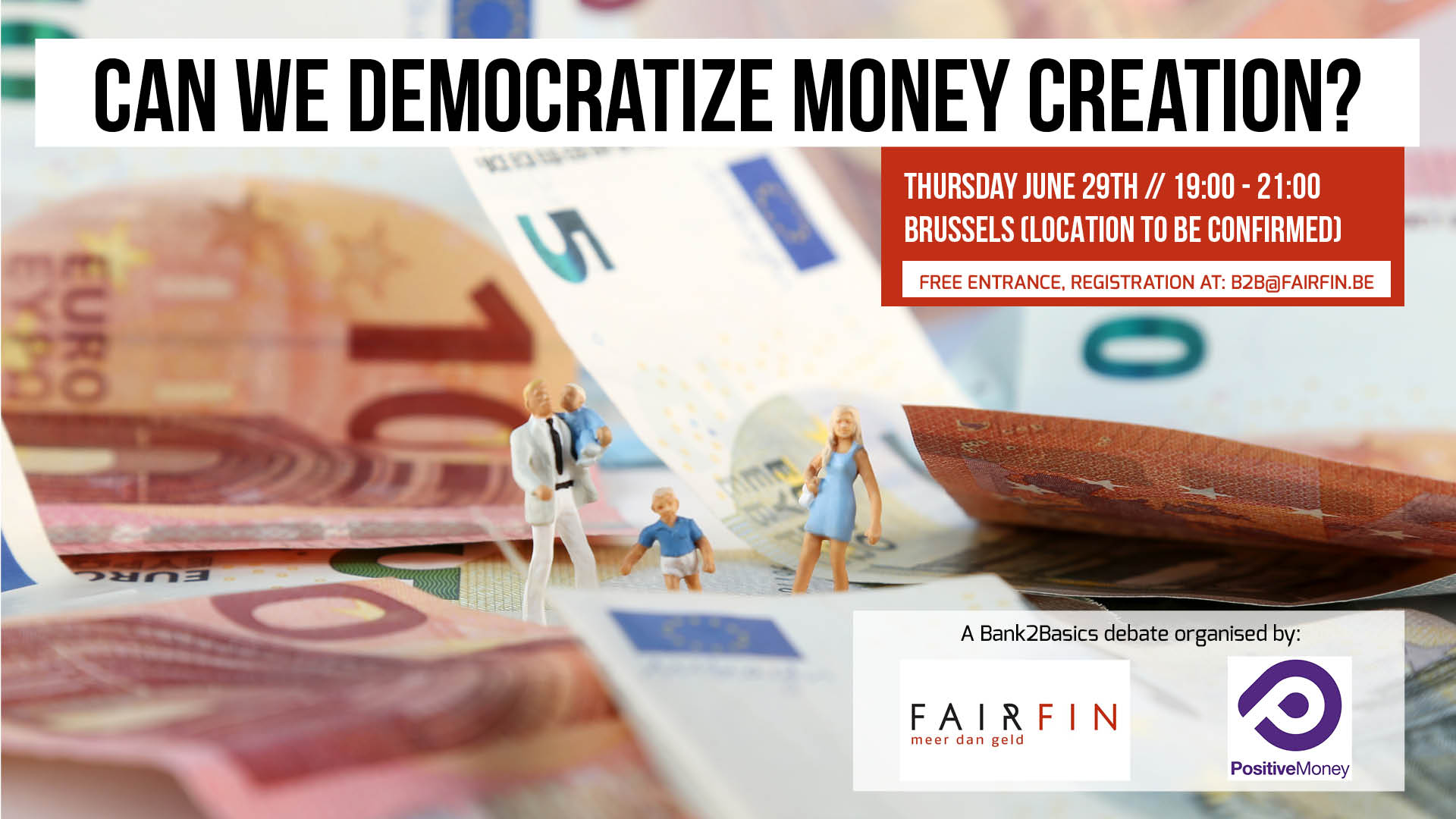 Event: Can we democratize money creation?