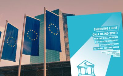 NEW REPORT: Shedding light on a Blind Spot: the Accountability of the Eurosystem National Central Banks